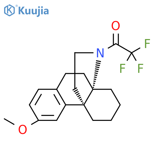 (±)-3-Methoxy-17-(trifluoroacetyl)-hasubanan structure