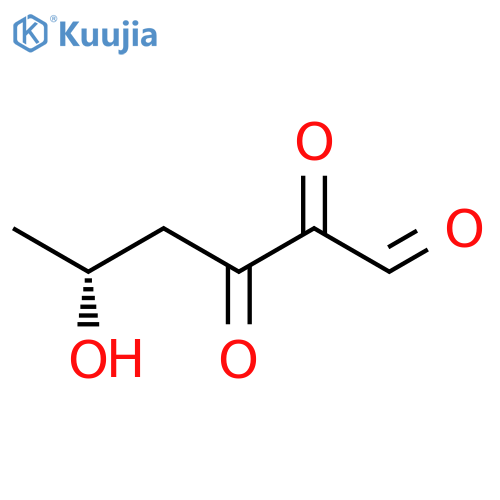 Hexanal, 5-hydroxy-2,3-dioxo-, (5R)- structure