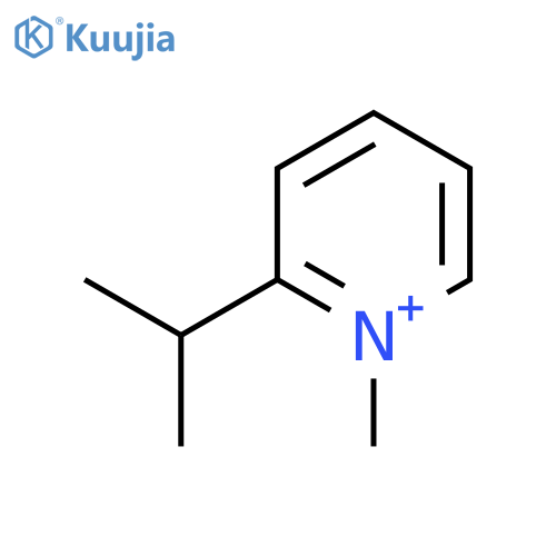 Pyridinium, 1-methyl-2-(1-methylethyl)- structure