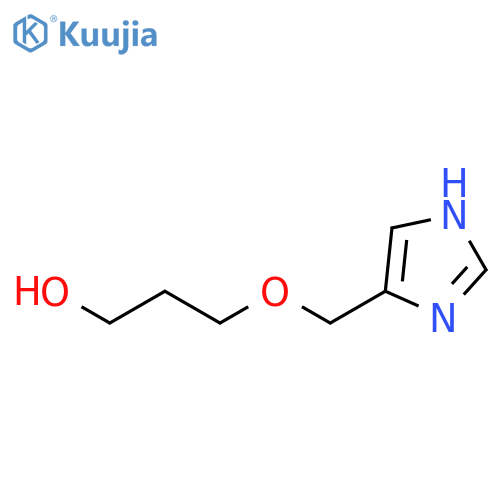 1-Propanol, 3-(1H-imidazol-4-ylmethoxy)- structure