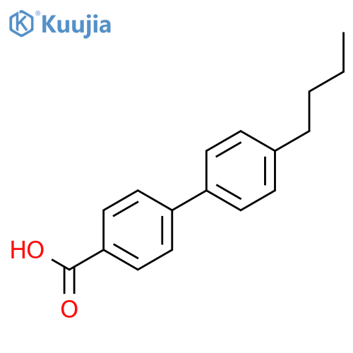 4'-Butylbiphenyl-4-carboxylic Acid structure