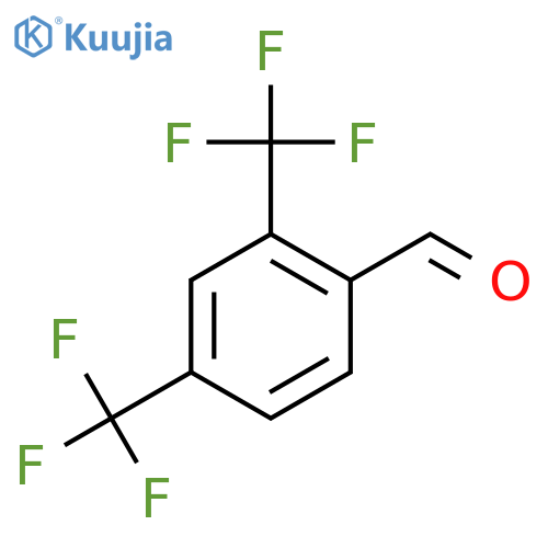 2,4-Bis(trifluoromethyl)benzaldehyde structure