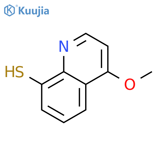 8-Quinolinethiol, 4-methoxy- structure