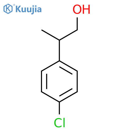 4-Chloro-b-methyl-benzeneethanol structure