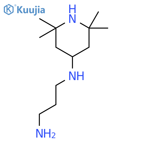 1,3-Propanediamine, N-(2,2,6,6-tetramethyl-4-piperidinyl)- structure