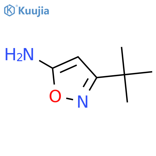 3-Tert-Butylisoxazol-5-amine structure