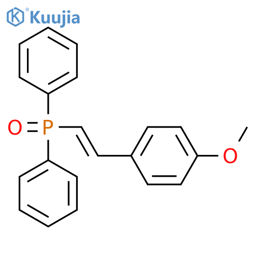 Phosphine oxide, [(1E)-2-(4-methoxyphenyl)ethenyl]diphenyl- structure