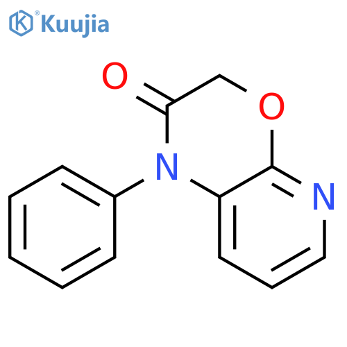 1H-Pyrido[2,3-b][1,4]oxazin-2(3H)-one, 1-phenyl- structure
