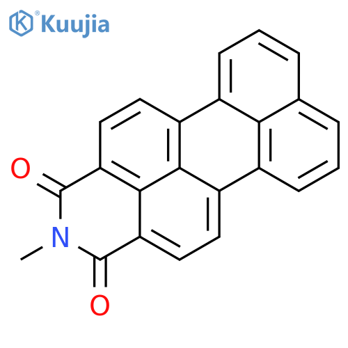 1H-Perylo[3,4-cd]pyridine-1,3(2H)-dione, 2-methyl- structure