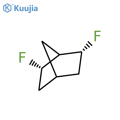Bicyclo[2.2.1]heptane, 2,6-difluoro-, (2R,6S)-rel- structure