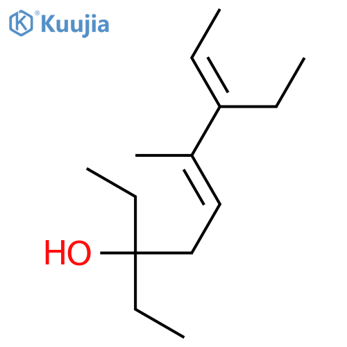 5,7-NONADIEN-3-OL, 3,7-DIETHYL-6-METHYL-, (5E,7E)- structure
