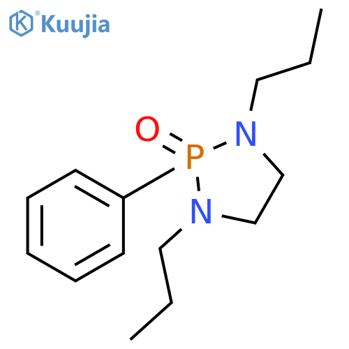 1,3,2-DIAZAPHOSPHOLIDINE, 2-PHENYL-1,3-DIPROPYL-, 2-OXIDE structure