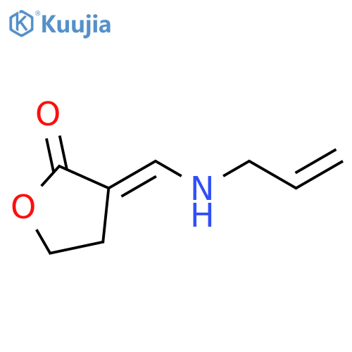 2(3H)-Furanone, dihydro-3-[(2-propenylamino)methylene]-, (3E)- (9CI) structure