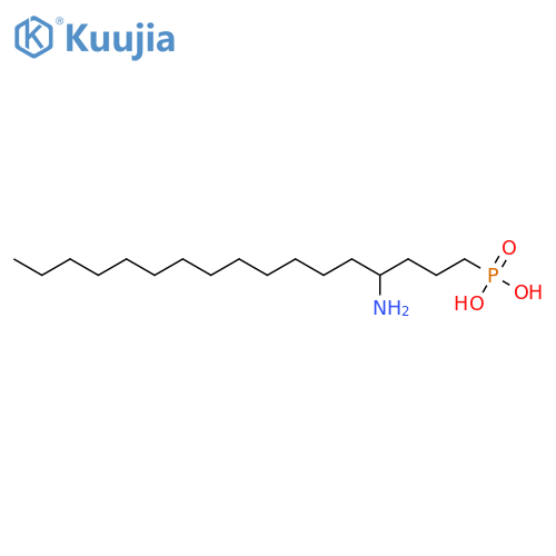 Phosphonic acid, (4-aminoheptadecyl)- structure
