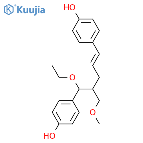 8,9'-Lign-7'-ene-4,4',7,9-tetrol; (7ξ,7'E,8ξ)-form, 7-Et, 9-Me ether(2) structure
