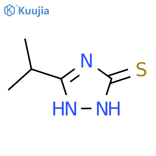 5-(propan-2-yl)-4H-1,2,4-triazole-3-thiol structure