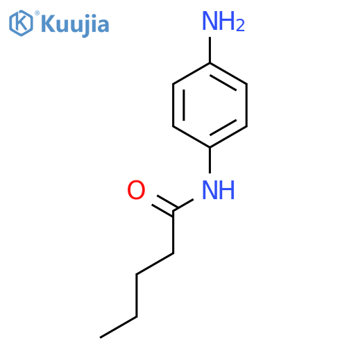 N-(4-Aminophenyl)pentanamide structure