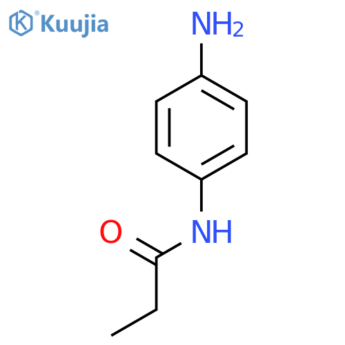 N-(4-Aminophenyl)propanamide structure