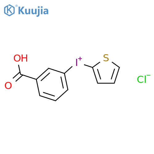 IODONIUM, (3-CARBOXYPHENYL)-2-THIENYL-, CHLORIDE structure