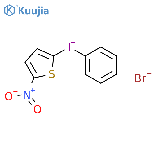IODONIUM, (5-NITRO-2-THIENYL)PHENYL-, BROMIDE structure