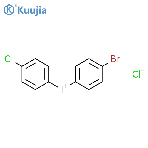 IODONIUM, (4-BROMOPHENYL)(4-CHLOROPHENYL)-, CHLORIDE structure