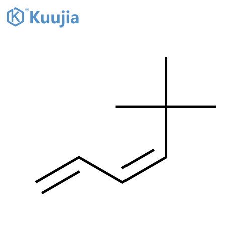 1,3-Hexadiene,5,5-dimethyl-, (3Z)- structure
