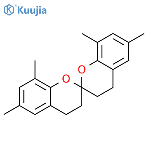 2,2'-Spirobi[2H-1-benzopyran], 3,3',4,4'-tetrahydro-6,6',8,8'-tetramethyl- structure