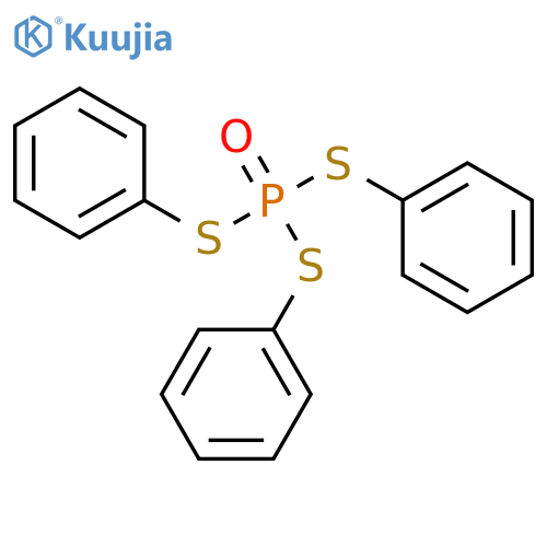 S,S,S-triphenyl trithiophosphate structure