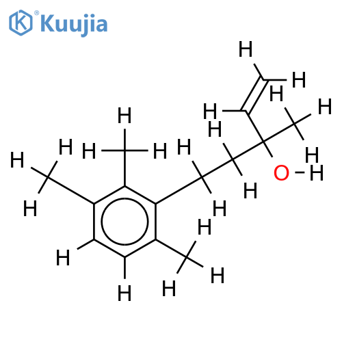 3-Hydroxy-3-methyl-5-(2',3',6'-trimethylphenyl)-pentene structure