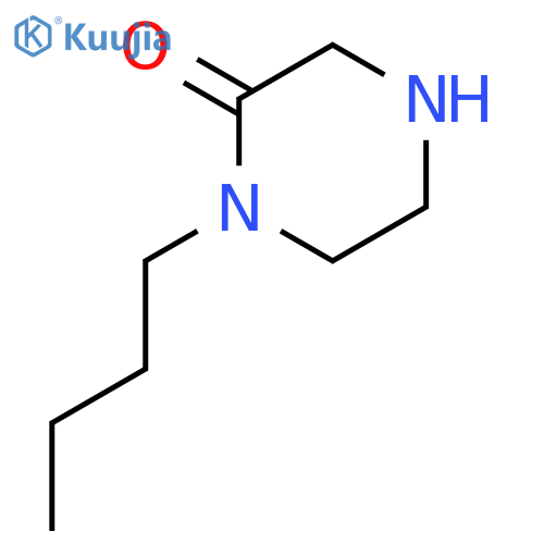 1-N-Butylpiperazin-2-one structure