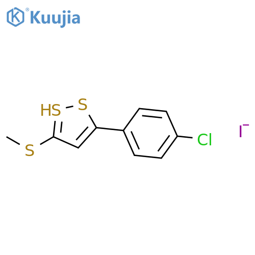 3-(4-Chlorophenyl)-1lambda(4),2-dithiol-5-yl methyl sulfide structure