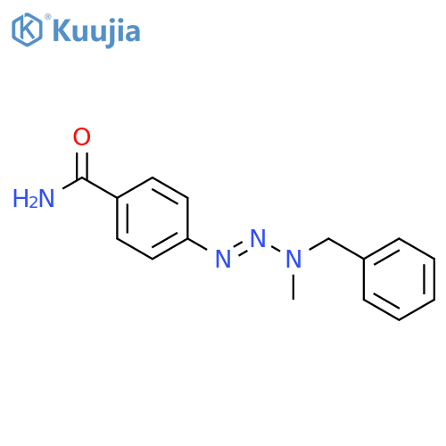 Benzamide,4-[3-methyl-3-(phenylmethyl)-1-triazen-1-yl]- structure