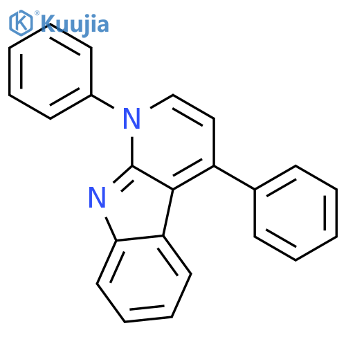 1,4-diphenyl-1H-pyrido[2,3-b]indole structure