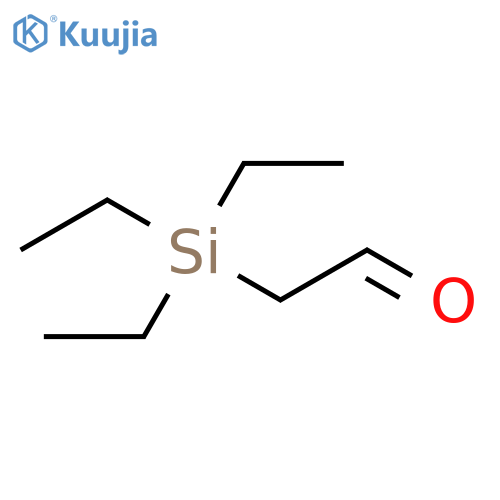 Acetaldehyde, (triethylsilyl)- structure