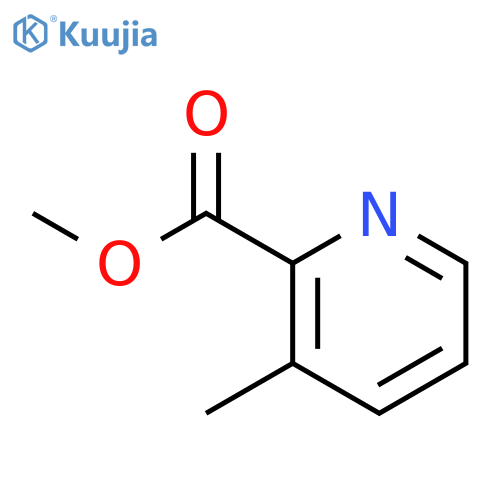 Methyl 3-methylpyridine-2-carboxylate structure