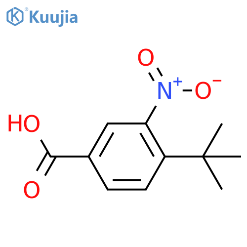 4-tert-butyl-3-nitrobenzoic Acid structure