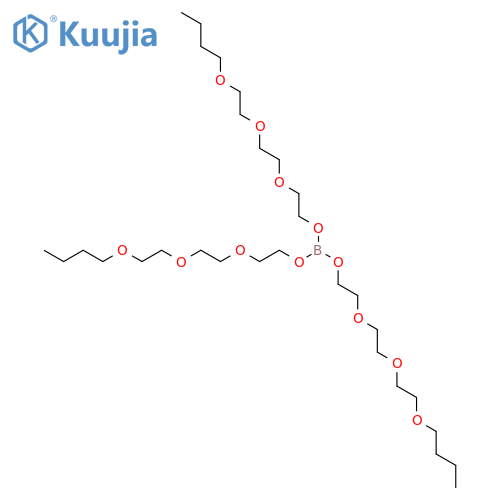 tris[2-[2-(2-Butoxyethoxy)ethoxy]ethyl]orthoborate structure