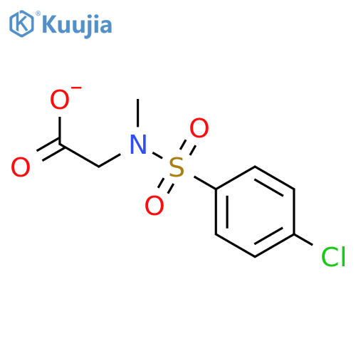 2-(N-Methyl4-chlorobenzenesulfonamido)acetic Acid structure