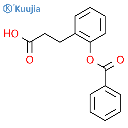 3-2-(Benzoyloxy)phenylpropanoic Acid structure