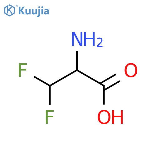 L-Alanine,3,3-difluoro- structure