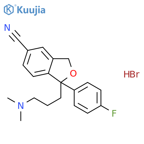 Citalopram hydrobromide structure