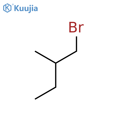 1-Bromo-2-methylbutane structure