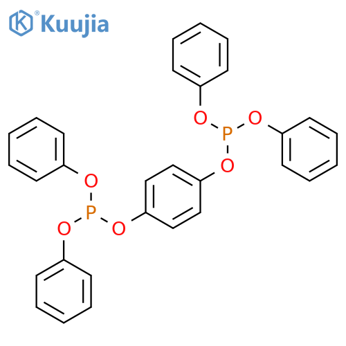 Phosphorous acid,P,P'-1,4-phenylene P,P,P',P'-tetraphenyl ester structure