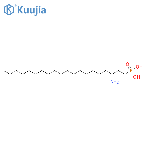 PHOSPHONIC ACID, (3-AMINOEICOSYL)- structure