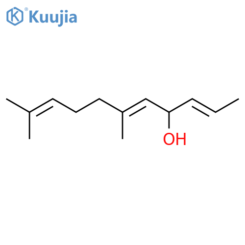 2,5,9-Undecatrien-4-ol, 6,10-dimethyl- structure
