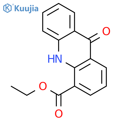 Ethyl 9-oxo-10h-acridine-4-carboxylate structure