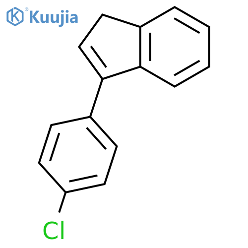 1H-Indene, 3-(4-chlorophenyl)- structure