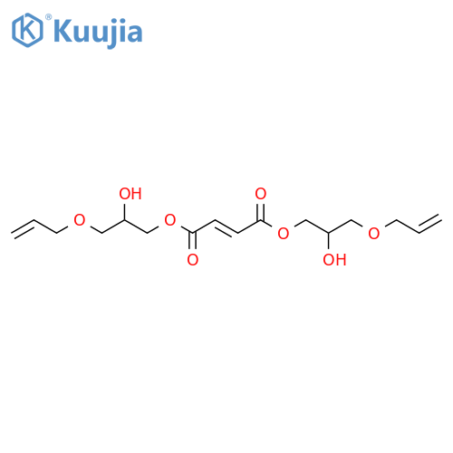 Bis[3-(allyloxy)-2-hydroxypropyl] (2z)-2-butenedioate structure