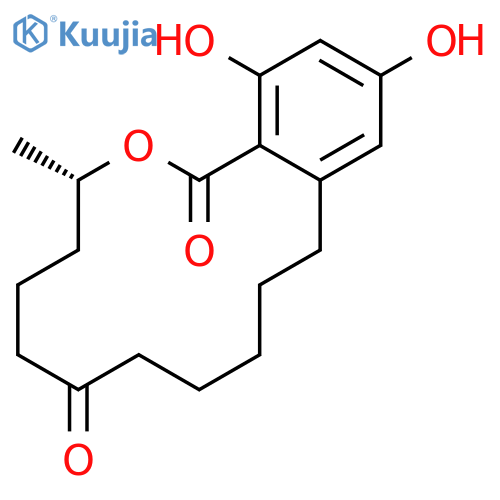 Zearalanone structure