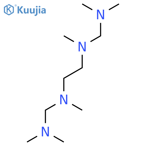 1,2-Ethanediamine, N,N'-bis[(dimethylamino)methyl]-N,N'-dimethyl- structure
